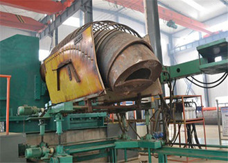 Hot Induction 406 Elbow Forming Machine Seamless Pipe Mandrel Bending Machine