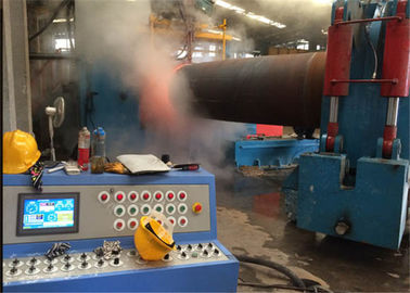 Refinery Pipe Induction Heating Elbow Machine Customized Color With Enough Running Space