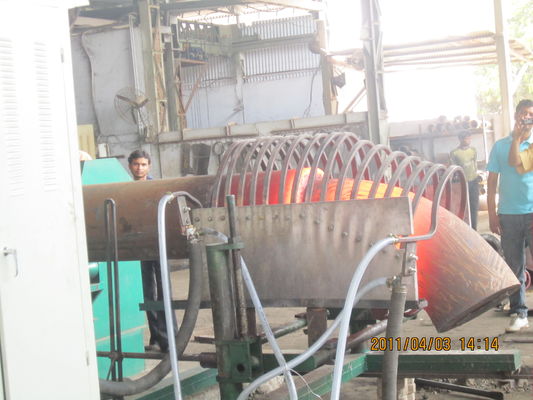 Induction Heating Median Frequency 3mm Elbow Hot Forming Machine